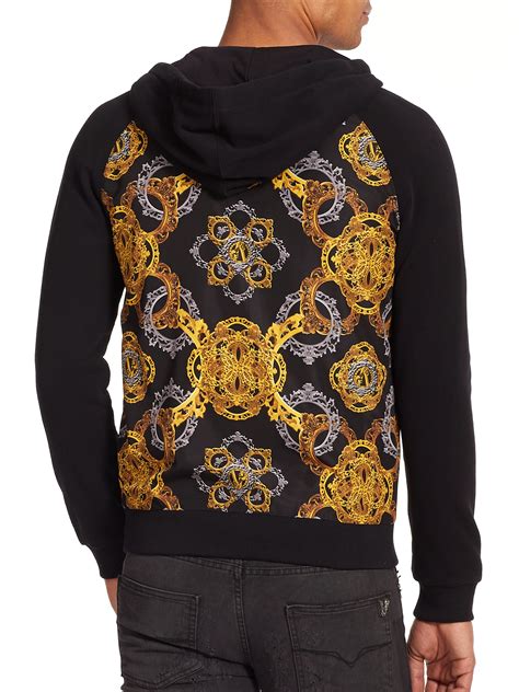 versace jeans hoodie|versace hoodie price.